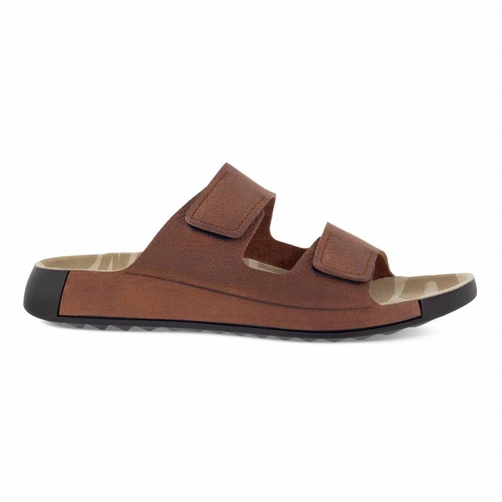 NEW ECCO men's 2nd cozmo slide sandal in tuscany